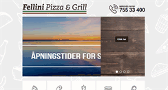 Desktop Screenshot of fellinipizza.no