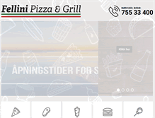 Tablet Screenshot of fellinipizza.no